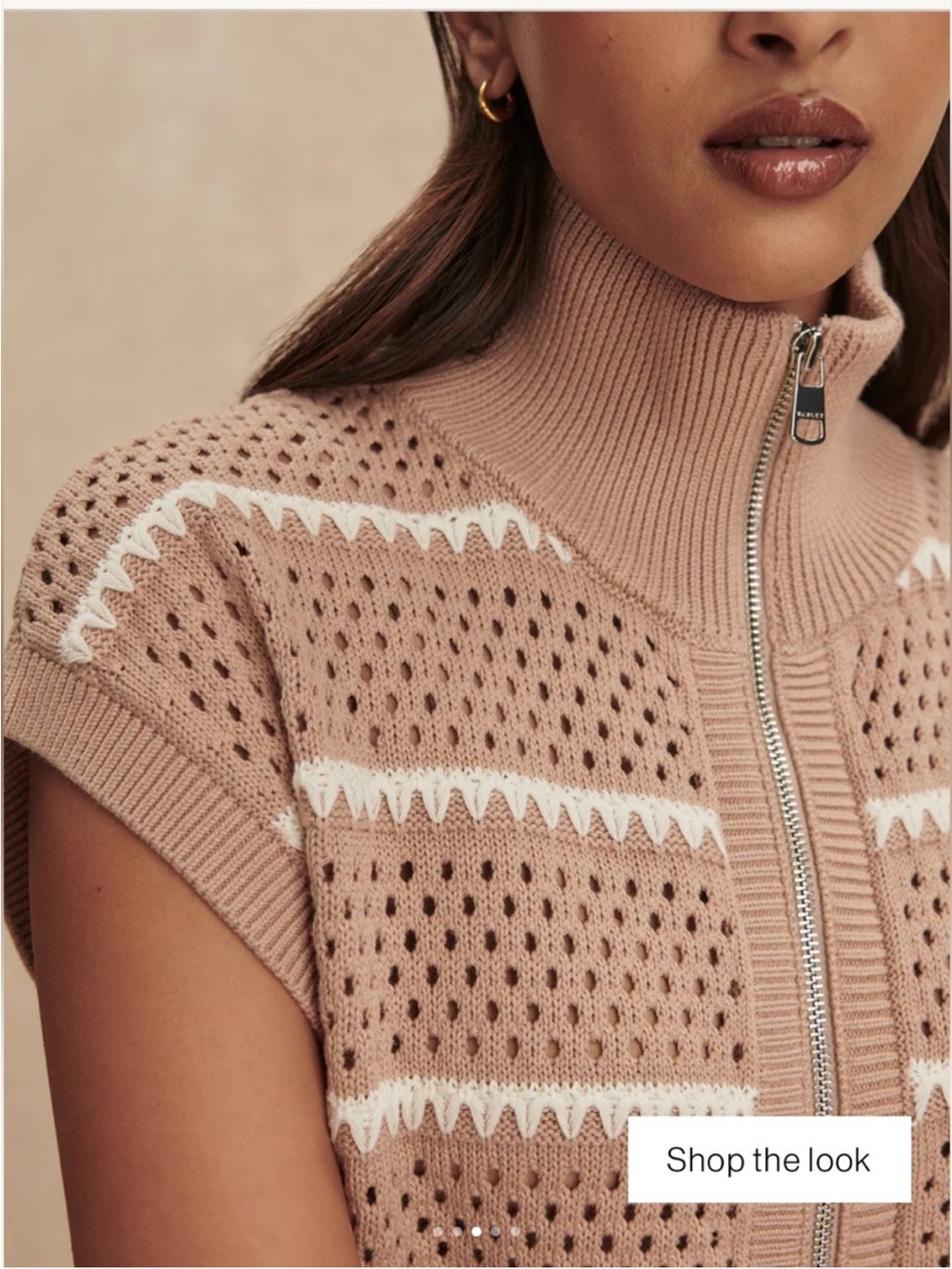 NWT VARLEY Haney Zip
Through Knit - Picture 4 of 9